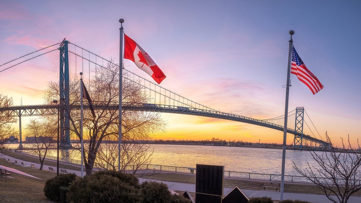 Thousands fear for their jobs as major city is forced to break up with 'best friends' across Canadian border
