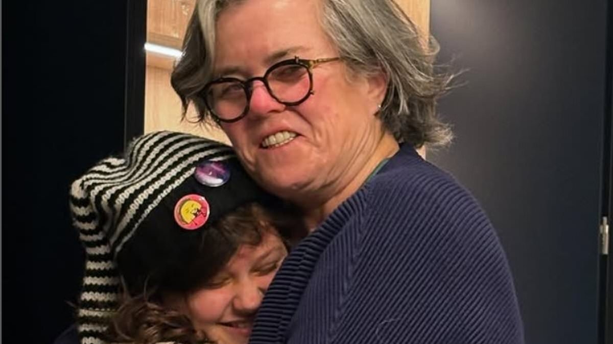 Rosie O'Donnell reveals shock reaction to child Clay, 12, coming out as non-binary