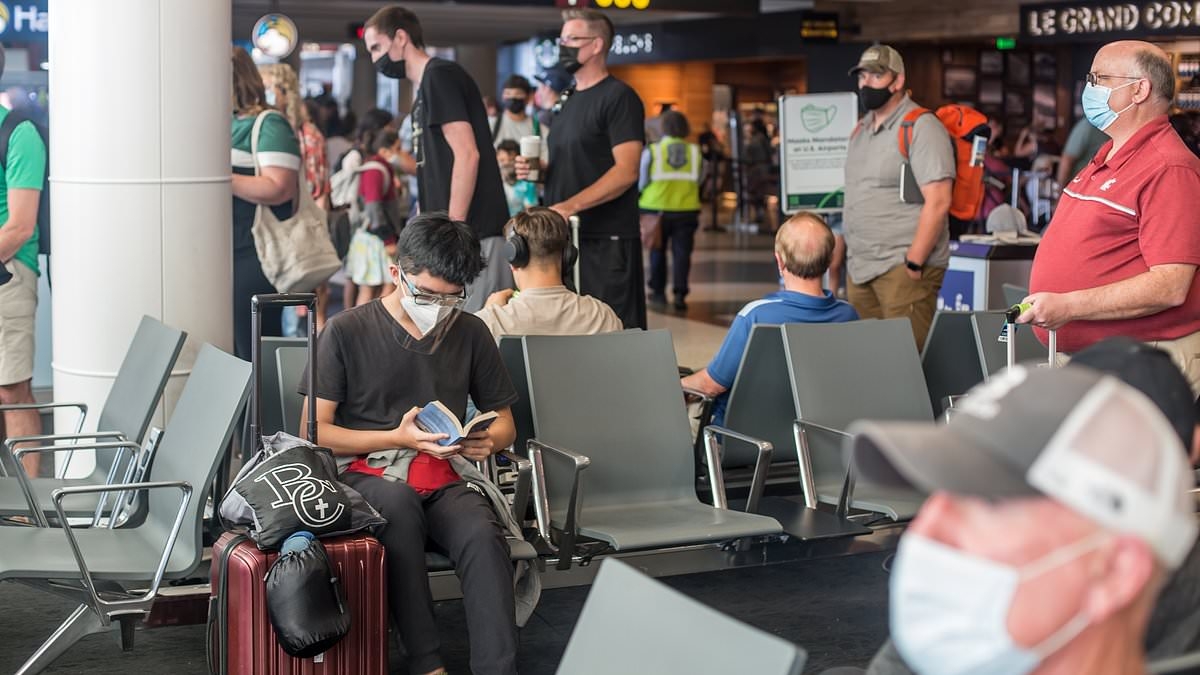 CDC tells Americans to CANCEL their flights after finding world's most infectious disease is spreading on planes
