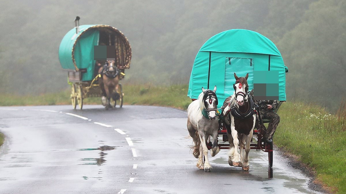 EXCLUSIVE 'Nothing keeps them at bay..' Furious locals turn their villages into FORTRESSES as thousands of travellers descend for controversial Appleby Horse Fair with police already being forced to handcuff a 10-year-old boy