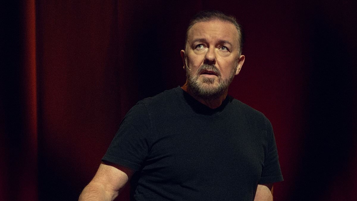 Ricky Gervais, 63, shares his health fears as he discusses getting older and admits he always thinks he is 'dying' after Googling his symptoms