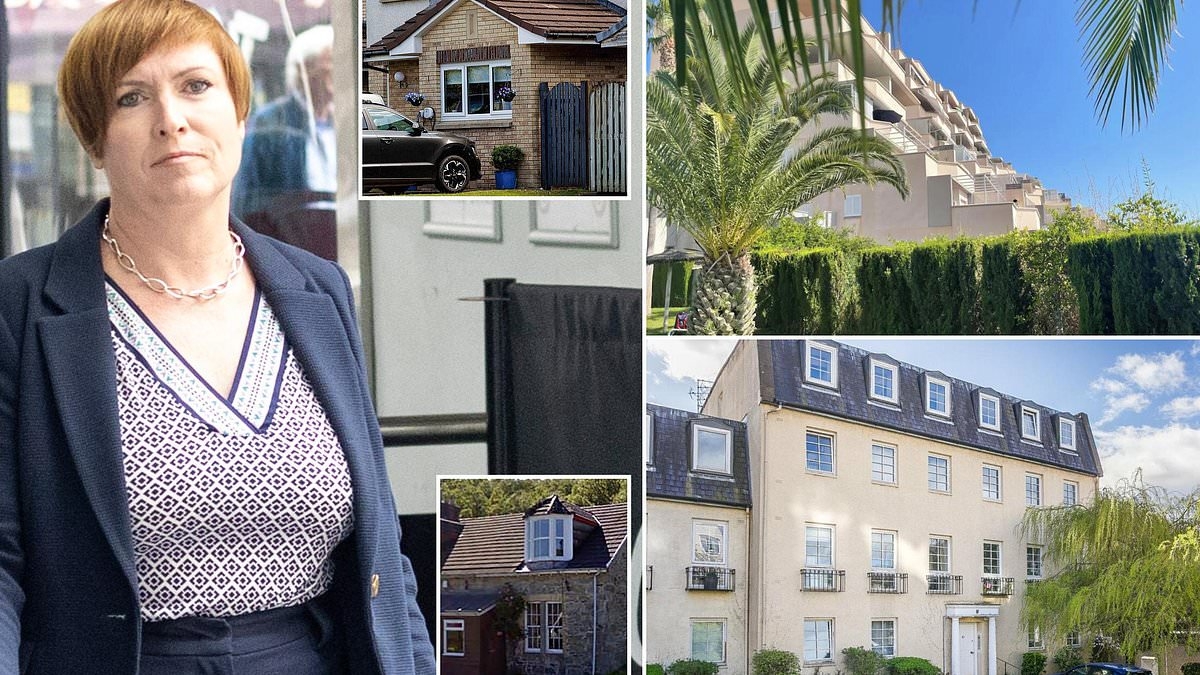 EXCLUSIVE Calls for 'second homes' row union leader to quit as MoS reveals she has FIVE houses (and a £100k plot of land!)