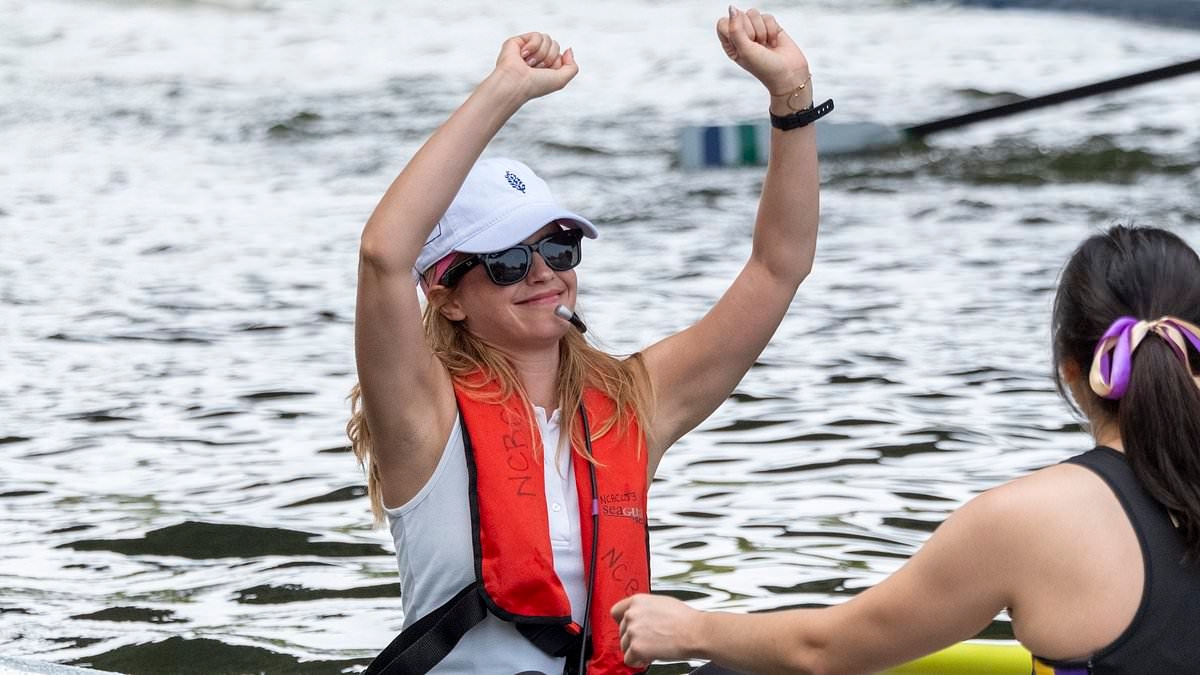 EXCLUSIVE Oar-kward! Emma Watson swaps Rowling for rowing as she lands role coxing her Oxford college team... but gets trounced