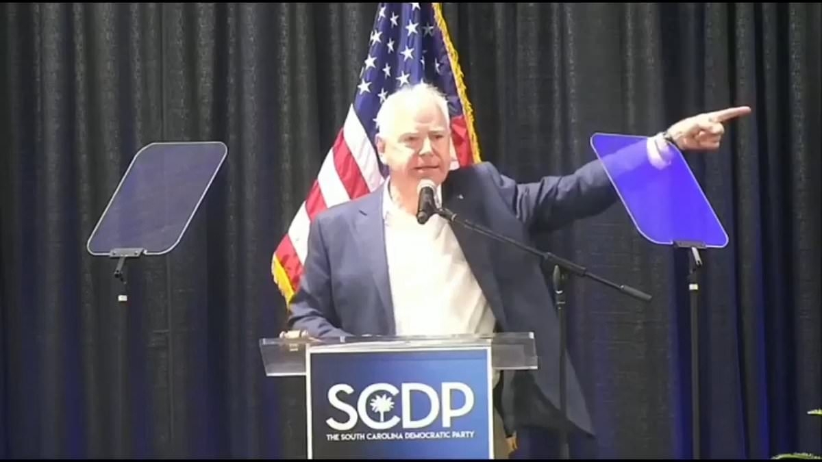 Tim Walz encourages liberals to BULLY Trump as he gives president vicious nickname