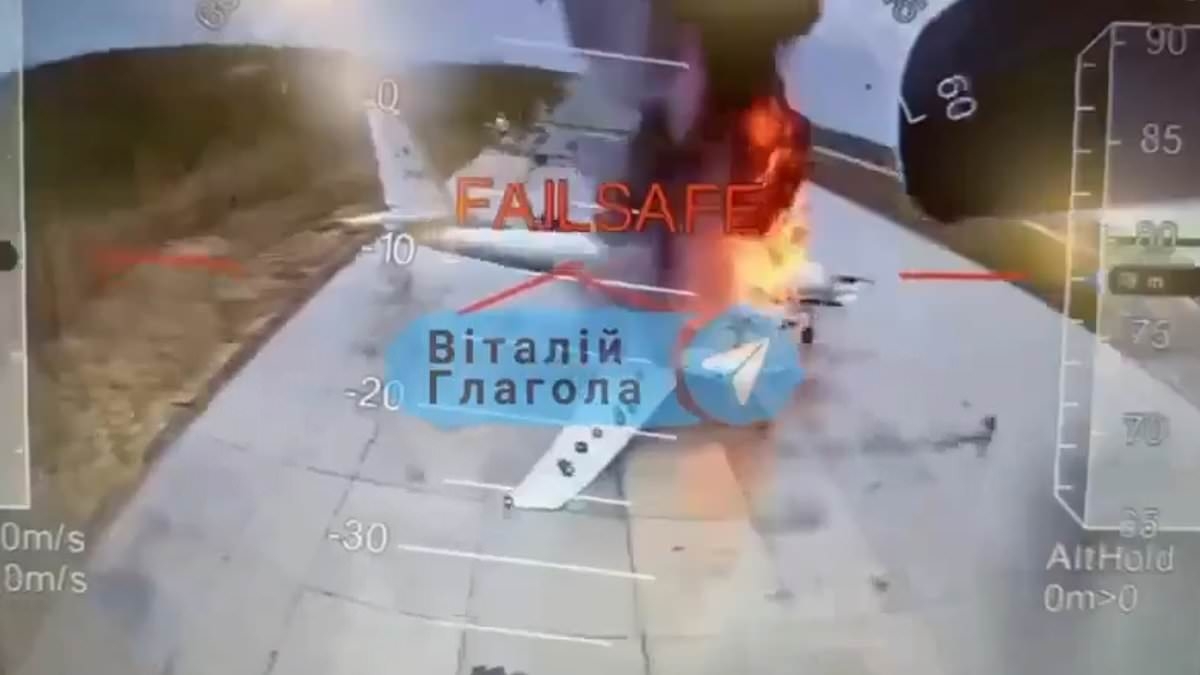 BREAKING NEWS Putin's doomsday bombers wiped out in daring drone blitz by Ukraine as Russian war hawks demand nuclear retaliation