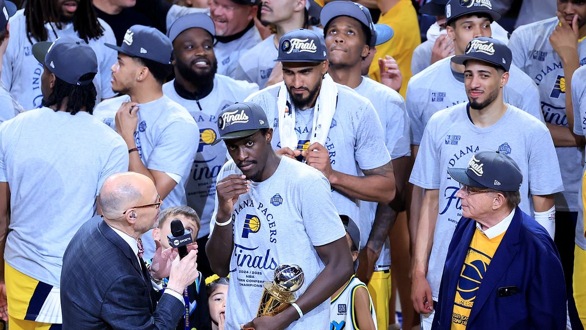 Humiliating moment Tyrese Haliburton looks poised to get MVP... only to be snubbed in favor of Pacers teammate