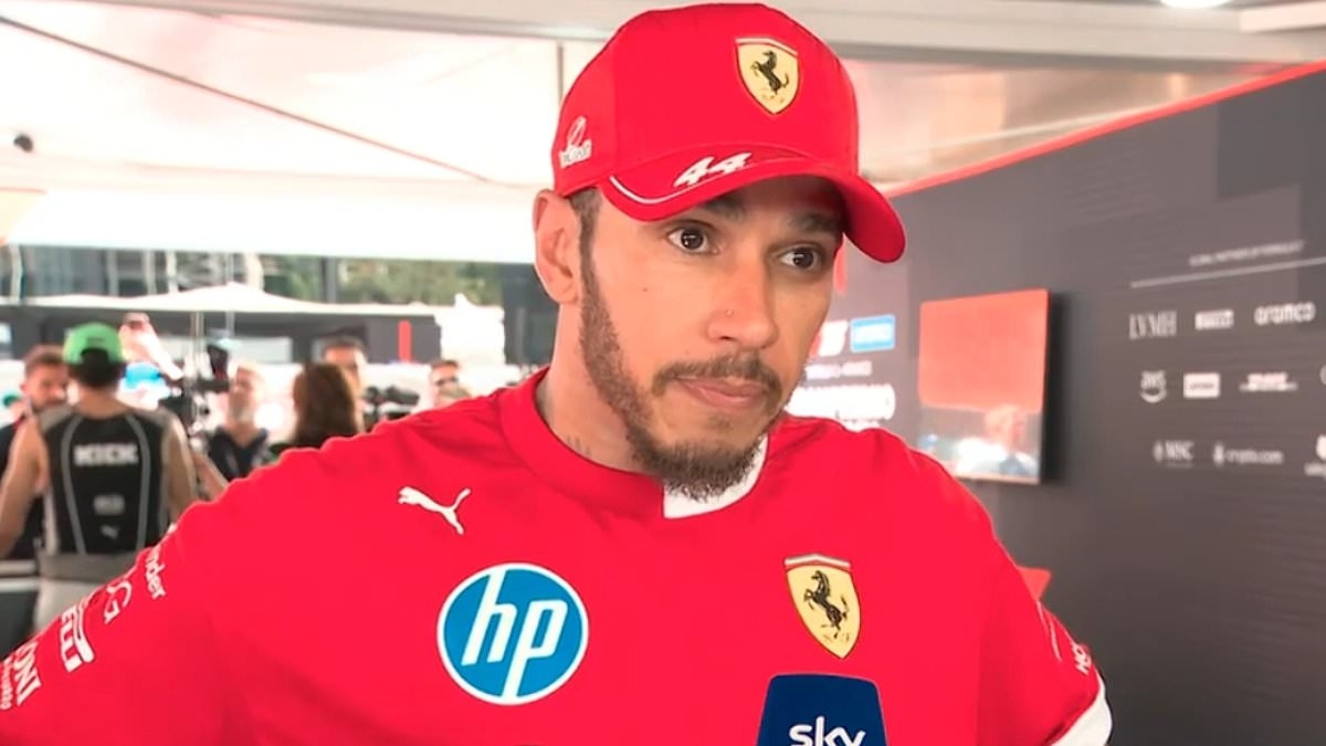 Dejected Lewis Hamilton makes brutal Ferrari admission and asks interviewer 'what do you want me to say?' after finishing sixth at the Spanish Grand Prix