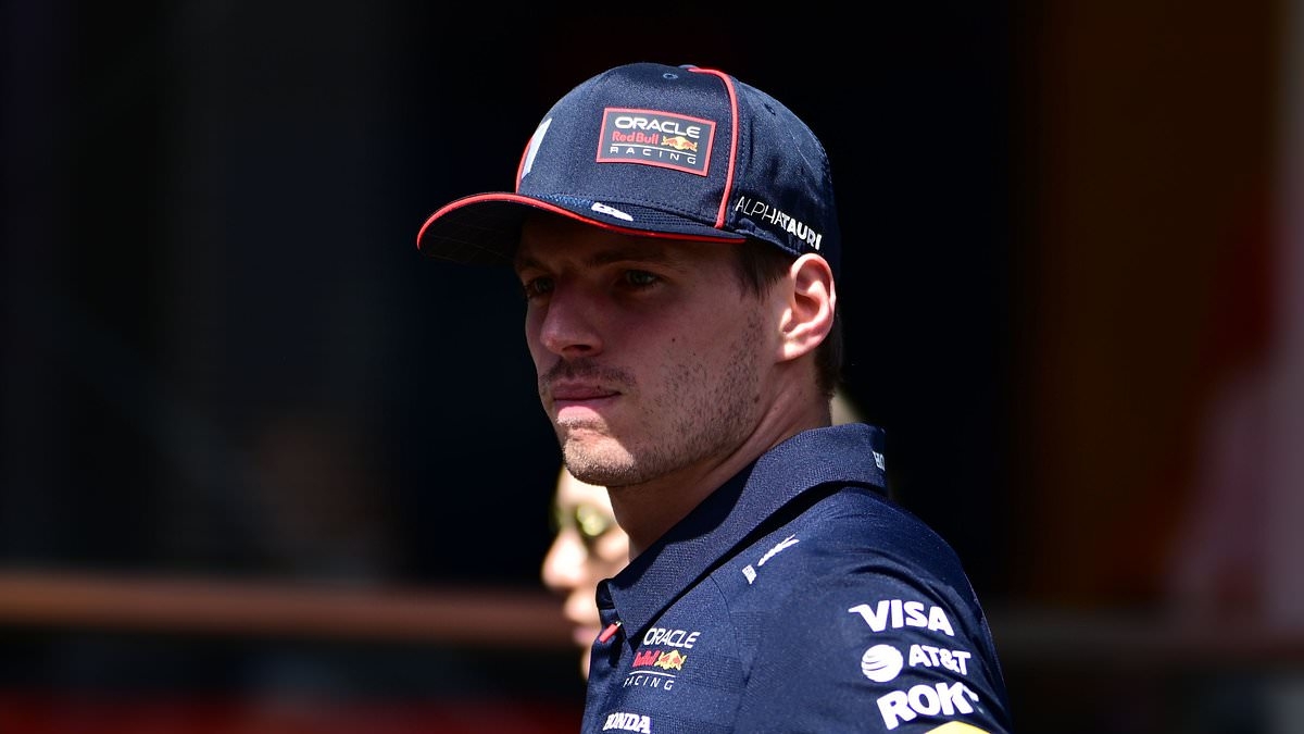 Fans label Max Verstappen the 'funniest Driver of the Day ever' as he wins vote despite 10-second penalty at the Spanish Grand Prix after collision with George Russell