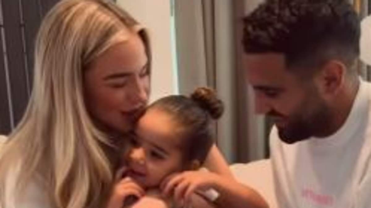 Riyad Mahrez's wife Taylor Ward is pregnant! WAG shares she is expecting baby number two in sweet announcement