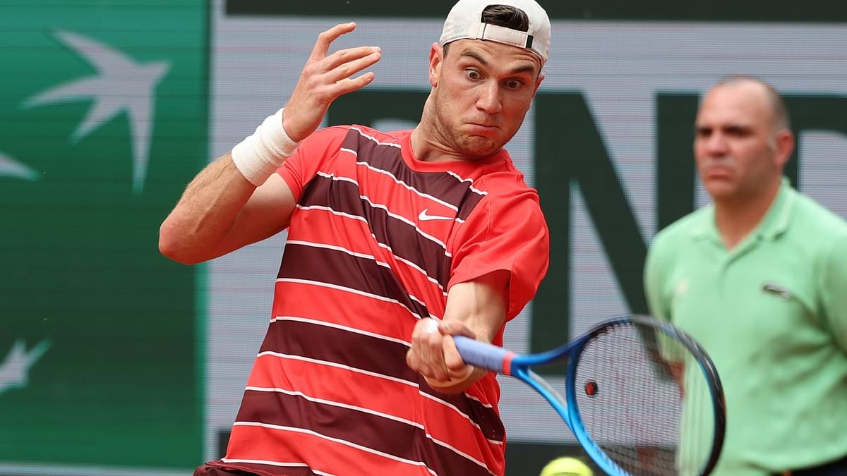 Jack Draper's ready to fire more forehand bullets as he channels Rafael Nadal at the French Open - but his next opponent is riding high after a Las Vegas bender