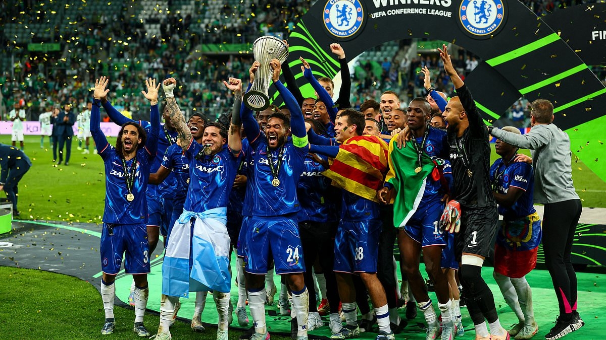 Chelsea fan claims he only found out about Conference League triumph after 'spending five days in Polish jail' following clash with Real Betis supporters