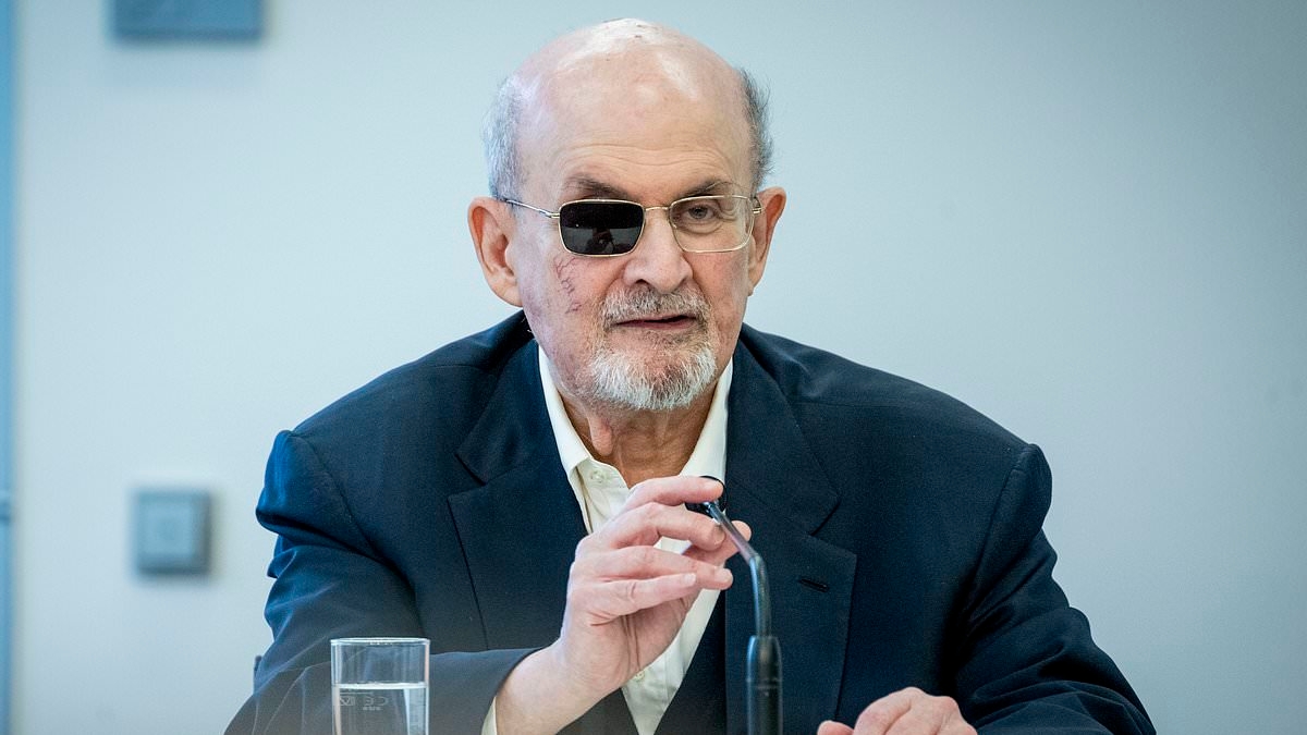 Salman Rushdie says he is 'over' knife attack as author reveals 'important moment' he returned to New York lecture stage where he was repeatedly stabbed