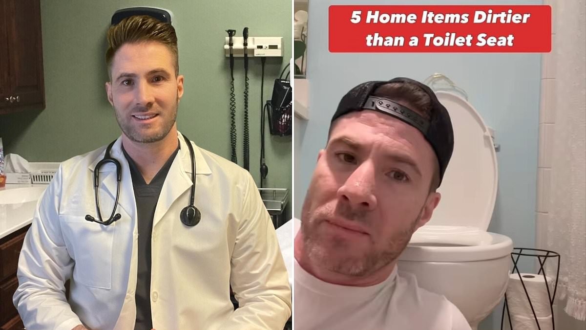 Doctor dishes on the five surprising things in your home that are DIRTIER than your toilet seat: 'Gross'