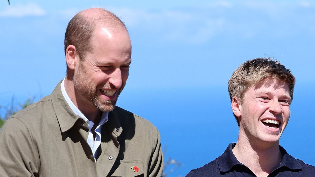 Robert Irwin reveals what he REALLY thinks of Prince William after working together
