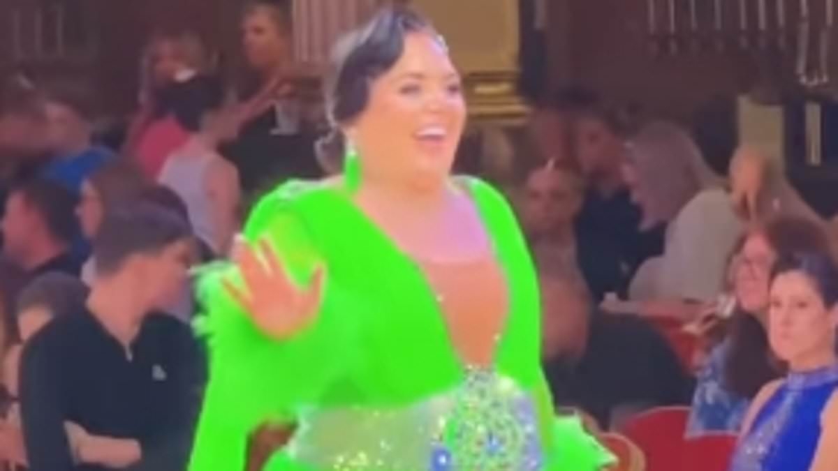 Scarlett Moffatt shares powerful body confidence message as she showcases her incredible dance skills during ballroom competition