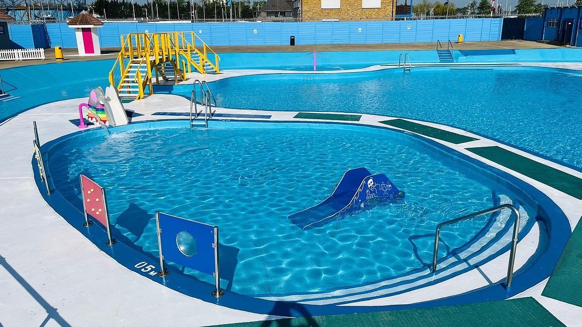 UK's only riverside tidal lido is reopening with new £250k splash zone