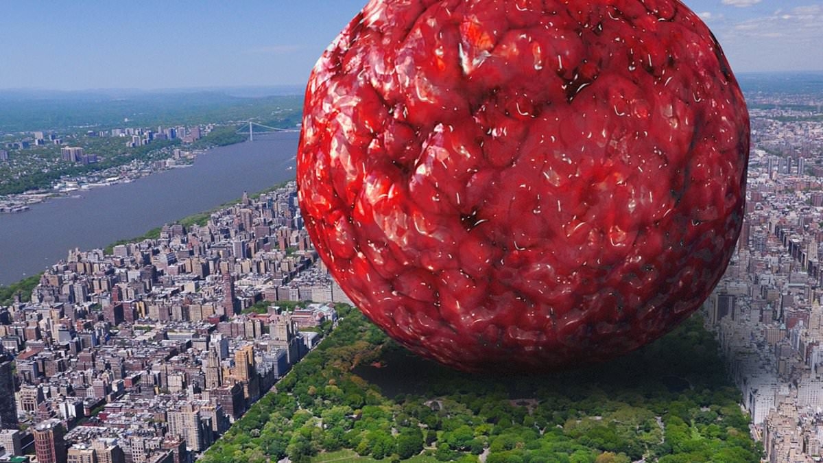 Scientist calculates the size of a MEATBALL made from the entire human race - and it's a lot smaller than you think