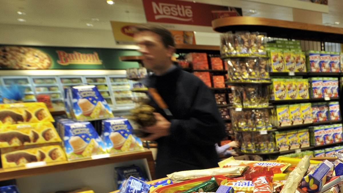 Pensioners are left without any money for five days after confectionery giant Nestlé fail to pay out - but firm blames HSBC for the no-show