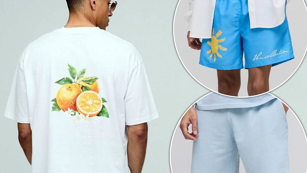 Planning a getaway? Men's must-have holiday clothes and accessories with prices starting below £10 (with an extra 10% off)