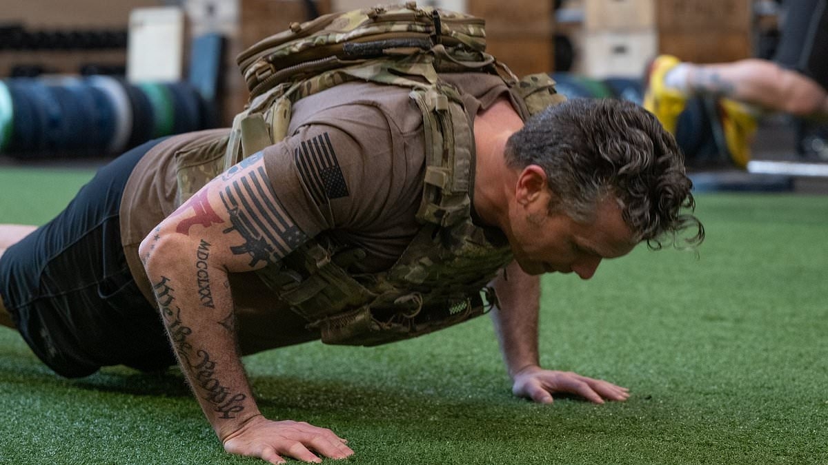 EXCLUSIVE The controversial visual cues Pete Hegseth uses to broadcast his beliefs that have landed in the hot seat AGAIN