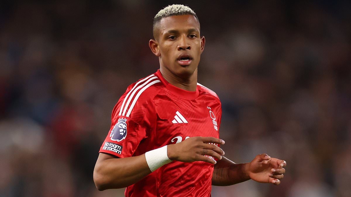 Nottingham Forest star Danilo in talks over £20m move to Ligue 1 giants as Nuno Espirito Santo's side look to reshape squad ahead of European return
