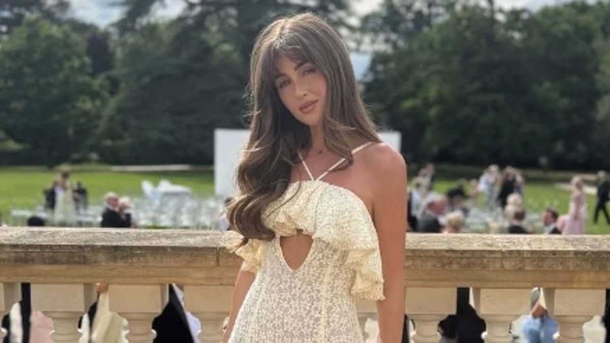 Etiquette expert reveals the rules of wearing pale colours as a wedding guest after Georgia Steel's faux pas - and the ONLY time it's acceptable to wear white