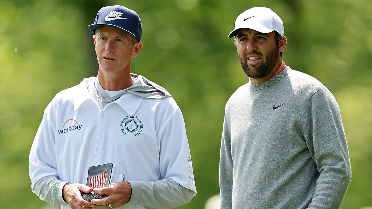 Scottie Scheffler's caddie Ted Scott's incredible earnings revealed after world No 1's third win in a MONTH