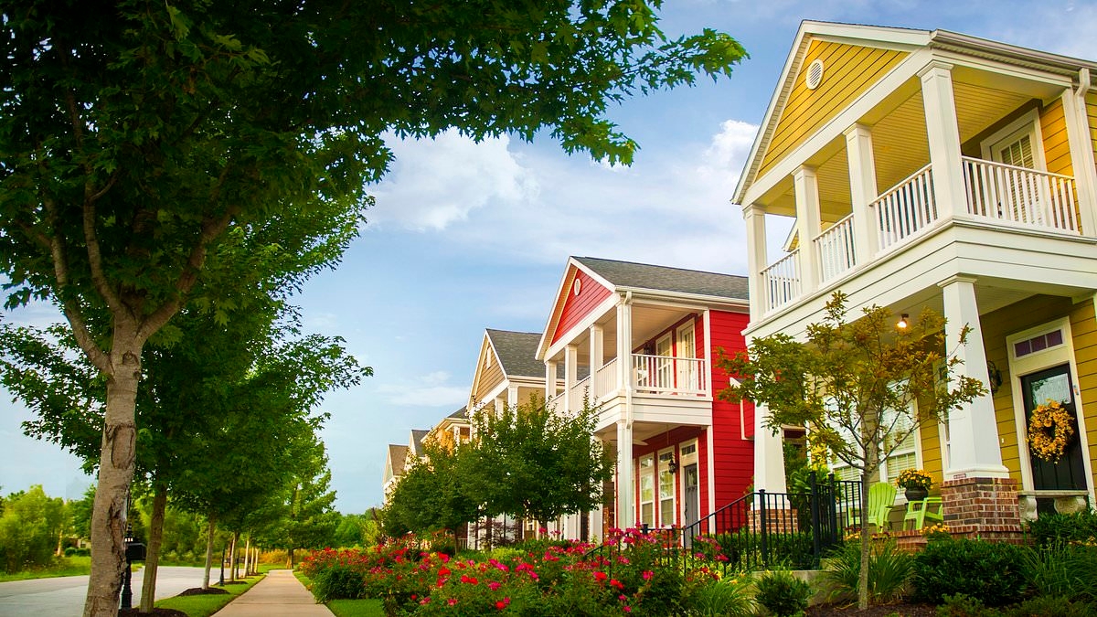 The astonishing worth of home listings Americans are sitting on as market grinds to a halt