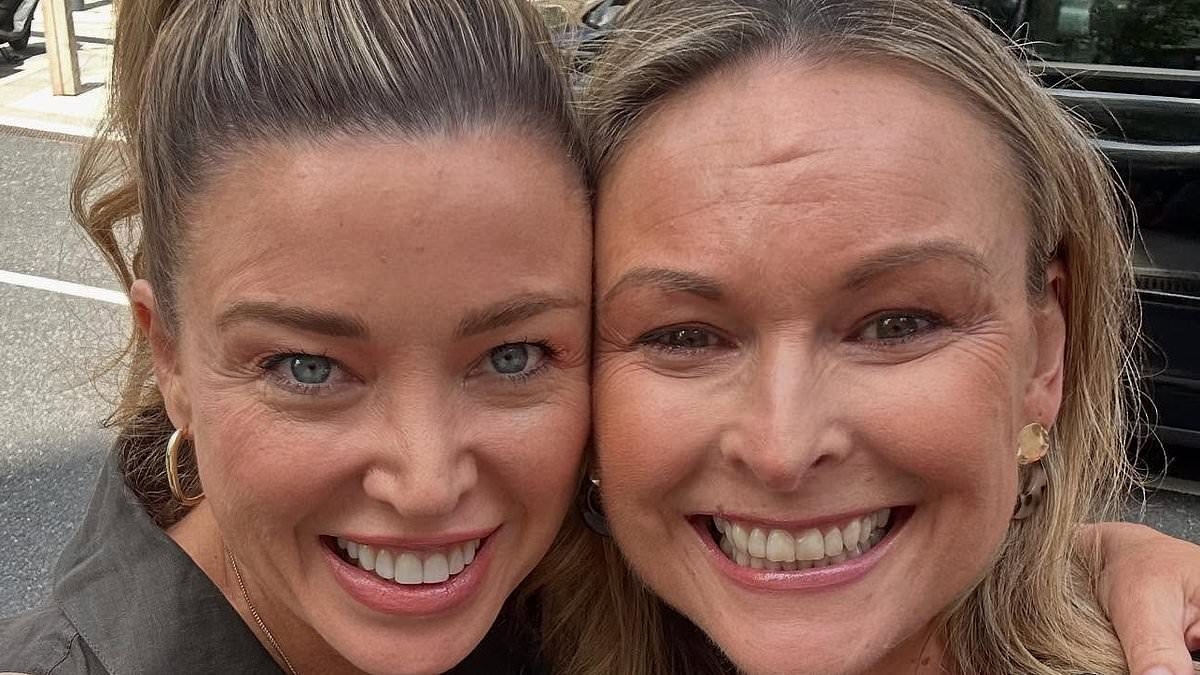 Who knew they were friends? Aussie singer Dannii Minogue catches up with Married At First Sight's Mel Schilling in London
