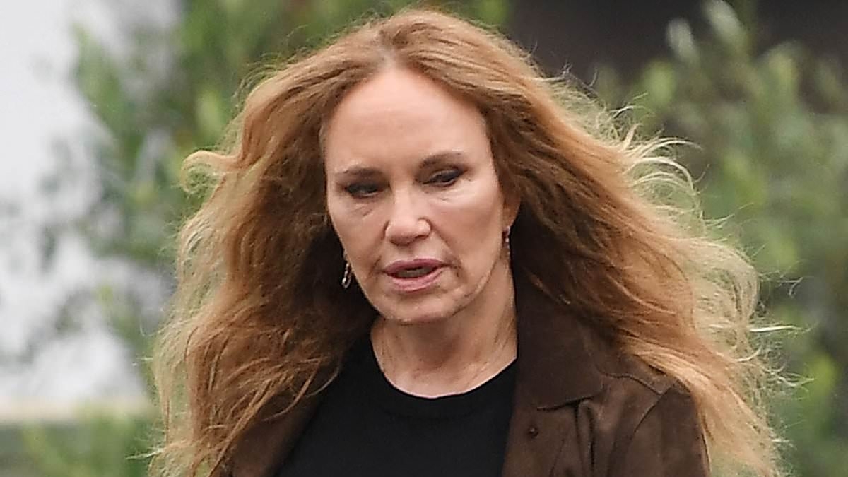 Legendary 80s sex symbol is unrecognizable as she embraces new look while out in LA... can you guess who she is?