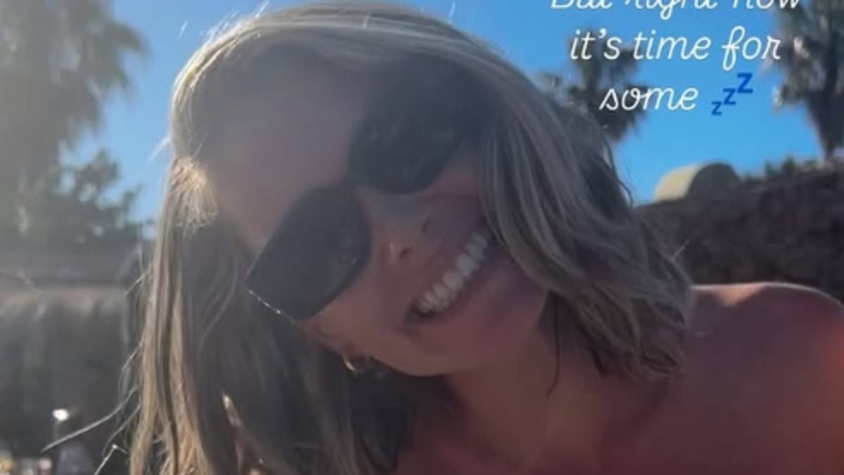 Danny Jones' wife Georgia Horsley shows off her figure in a tiny strapless bikini during sun-soaked girls' trip - amid reports she's 'set to join This Morning line-up'