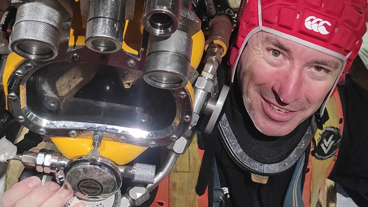 Deep sea diver wins nearly £1million compensation after losing his leg to a giant underwater hammer