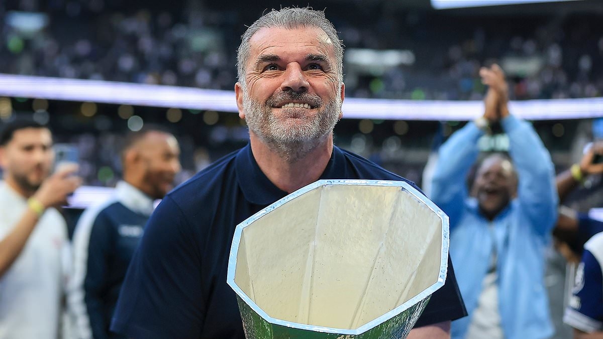 Tottenham SACK Ange Postecoglou despite Spurs ending their 17-year trophy drought with Europa League triumph