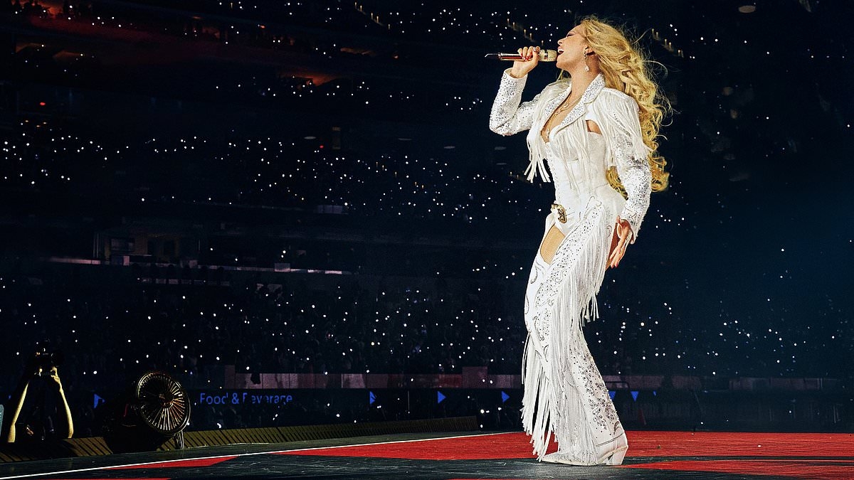 Empty seats, competition from younger stars and an album that flopped in the UK... Has the Beyoncé bubble burst?