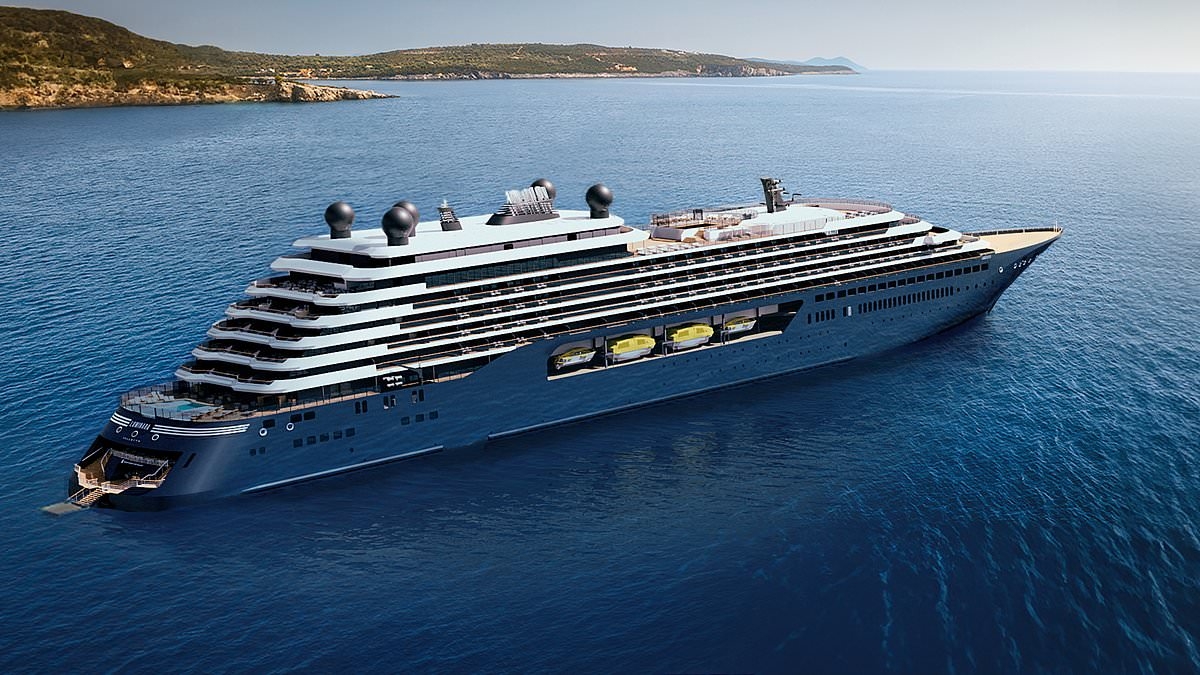 Inside the luxury 794ft superyacht 'sea hotel' with five restaurants & mini-marina ahead of its first voyage