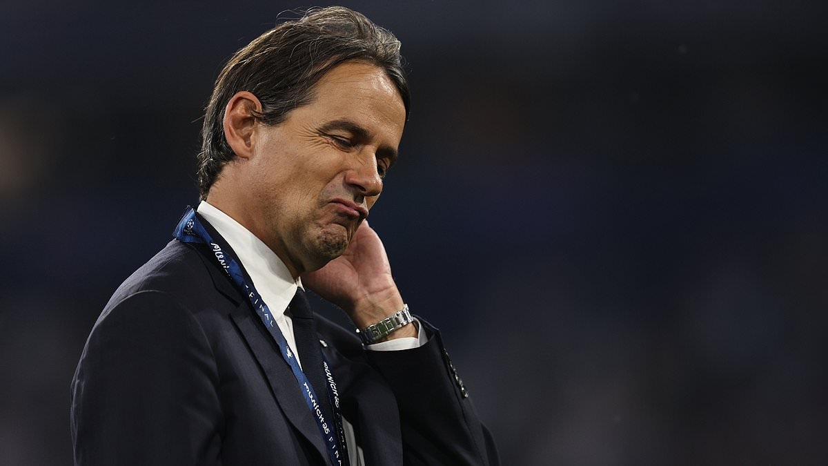 Simone Inzaghi 'leaves Inter Milan just THREE DAYS after Champions League final humiliation' - as he accepts offer from Saudi Pro League heavyweights
