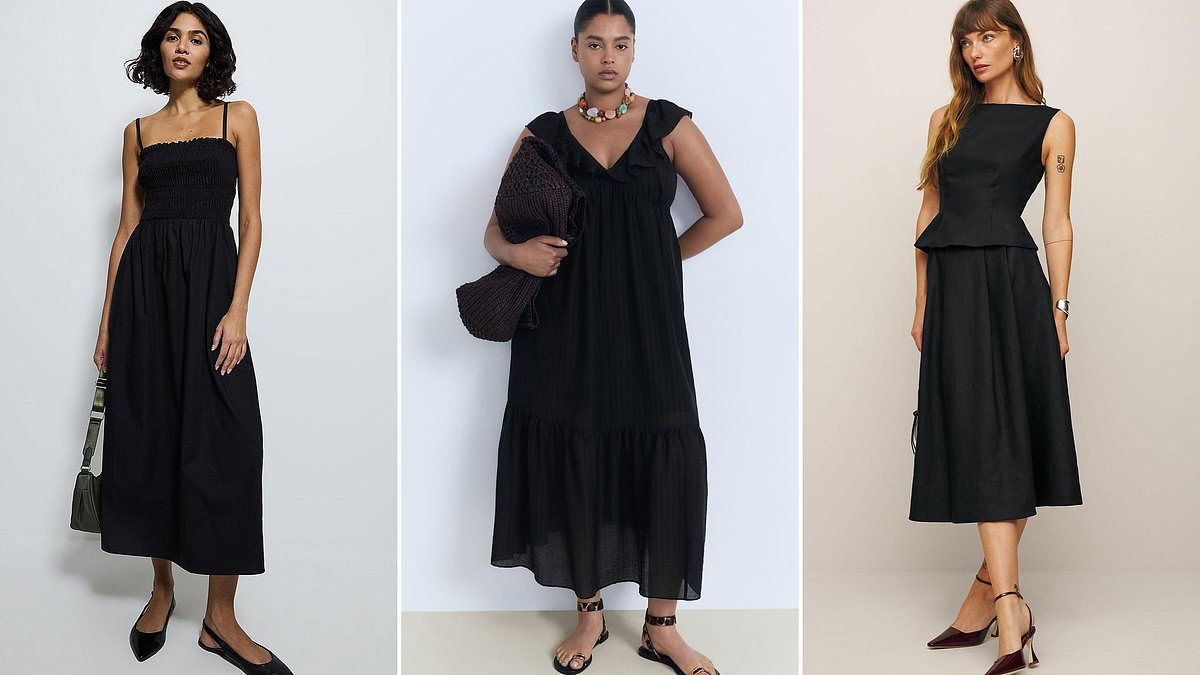 There's nothing chicer than a black dress - 7 outfits I'll be wearing on repeat this summer