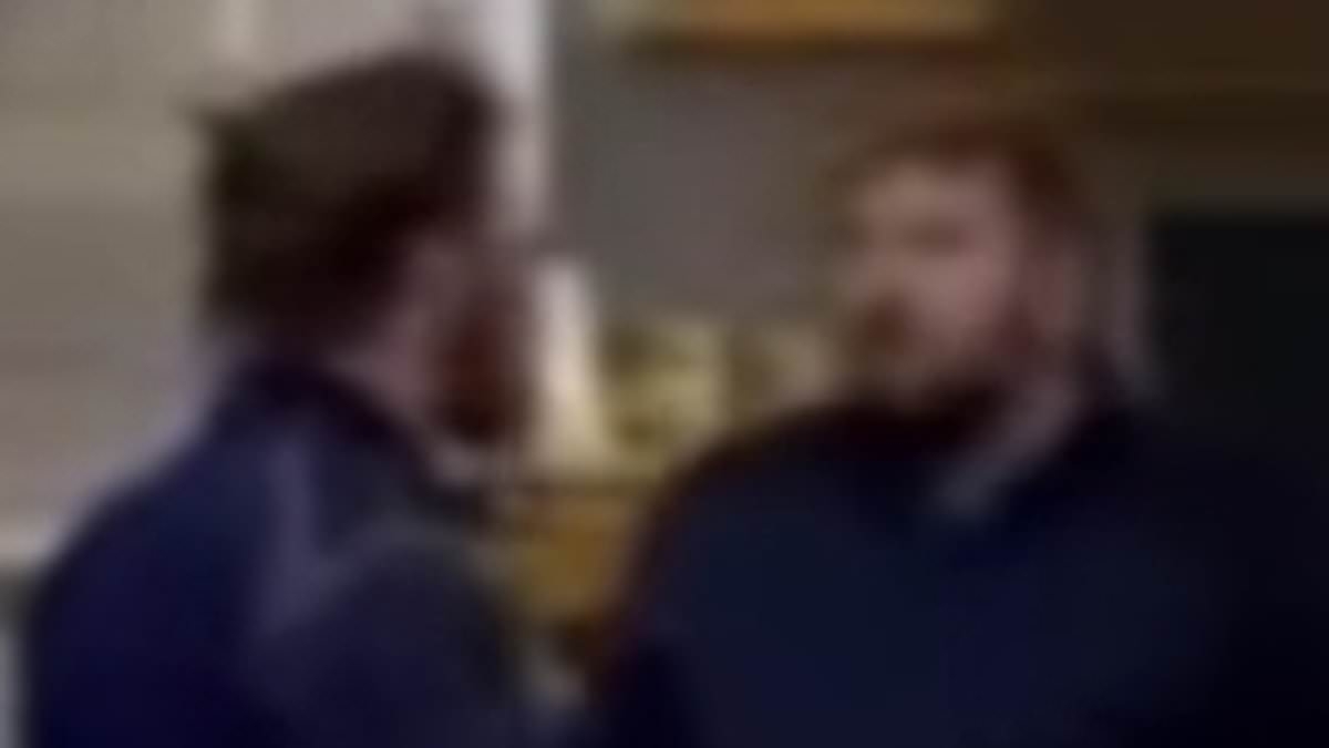 NFL star stuns parish as he furiously interrogates church leader over priest's porn accusations