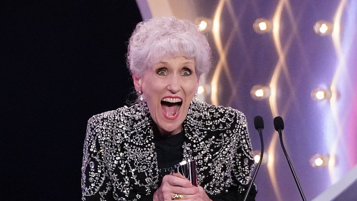 Anita Dobson wins big for her surprise EastEnders return while Emmerdale's Amelia Flanagan is overcome with emotion as she accepts Best Young Performer gong at British Soap Awards