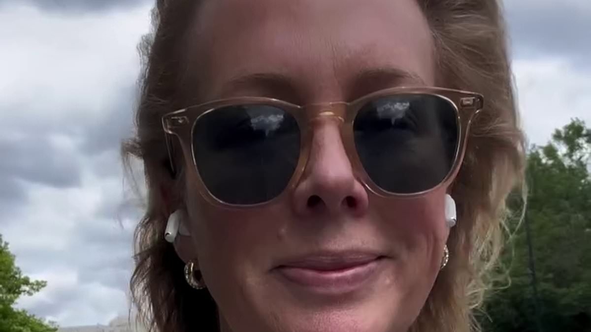 Samantha Armytage commits dangerous act in London as she goes bike riding in the city