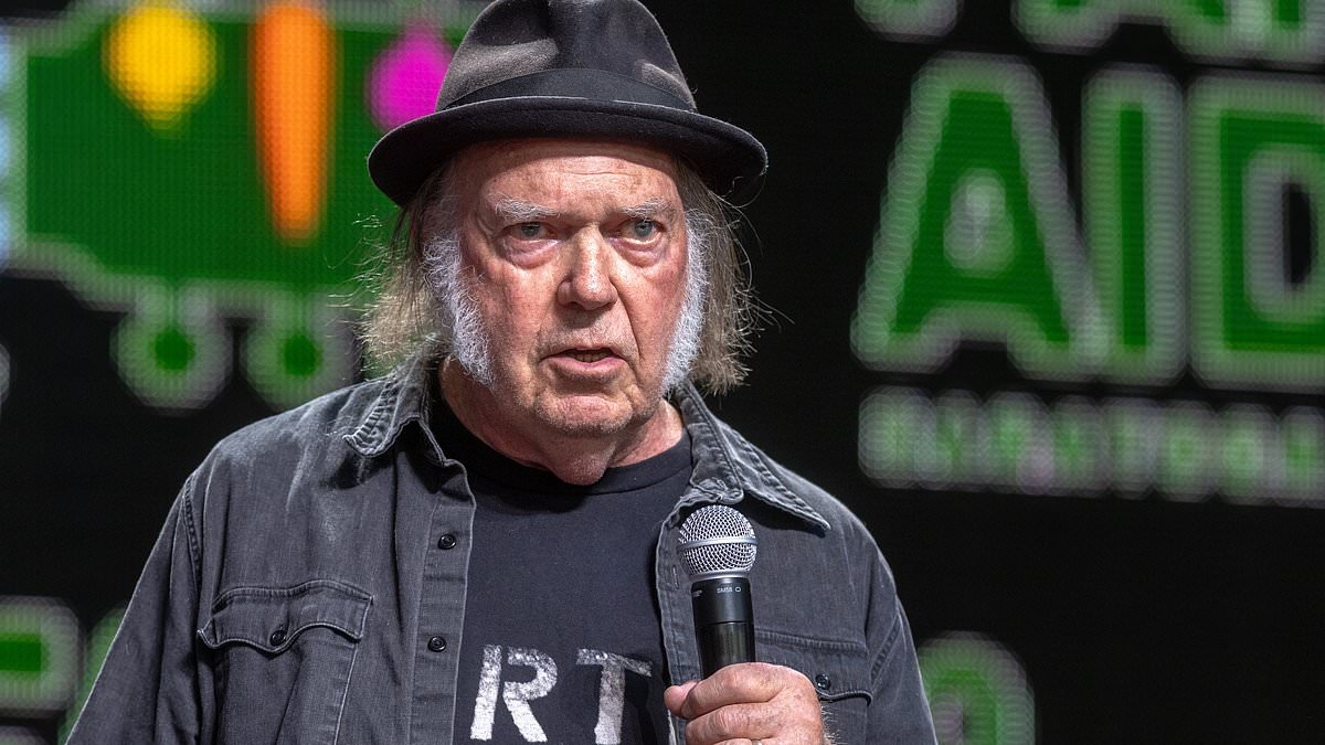 Neil Young invites Trump to a concert on his summer tour after previously calling the president a 'disgrace'