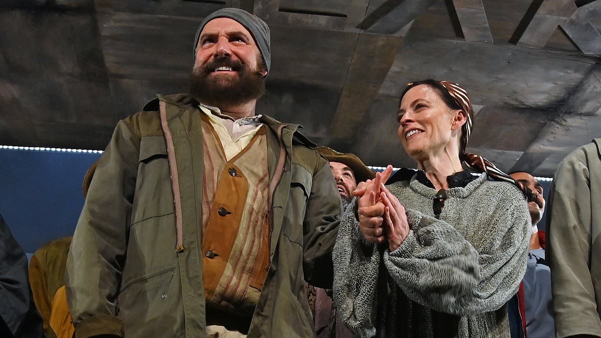 PATRICK MARMION reviews Fiddler On The Roof's first night at the Barbican Theatre: Topol made the film sing, but this Fiddler dances to its own tune