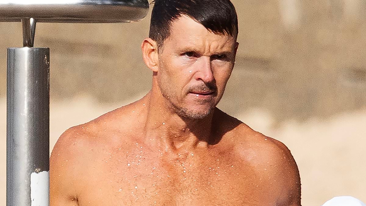 Rarely seen True Blood star Ryan Kwanten emerges in Sydney with his partner after going 'missing' as he confirms huge family news