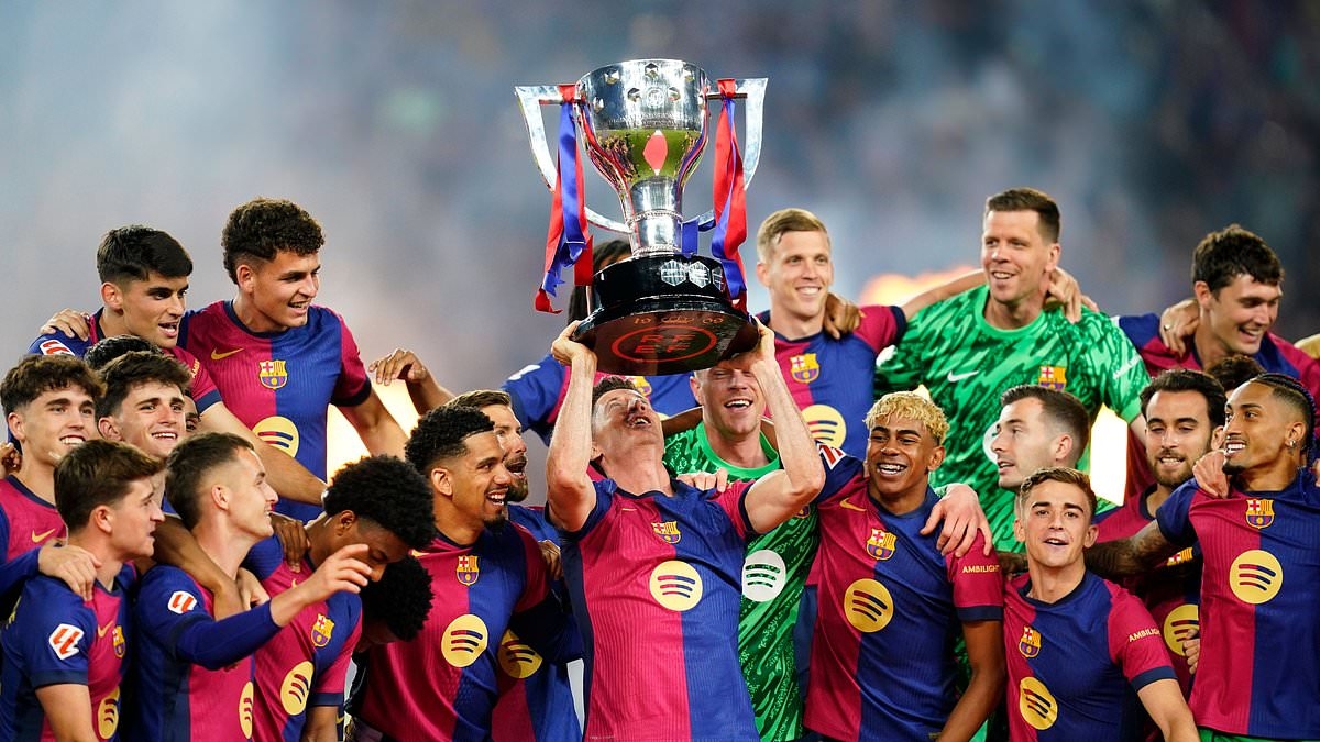 Barcelona 'could be hit with harsh UEFA sanctions' after breaking spending rules for a SECOND season - with two Premier League teams also at risk