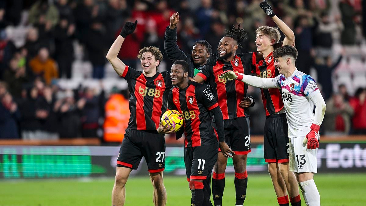 PSG open talks with Bournemouth star as Liverpool close in on Cherries left-back Milos Kerkez