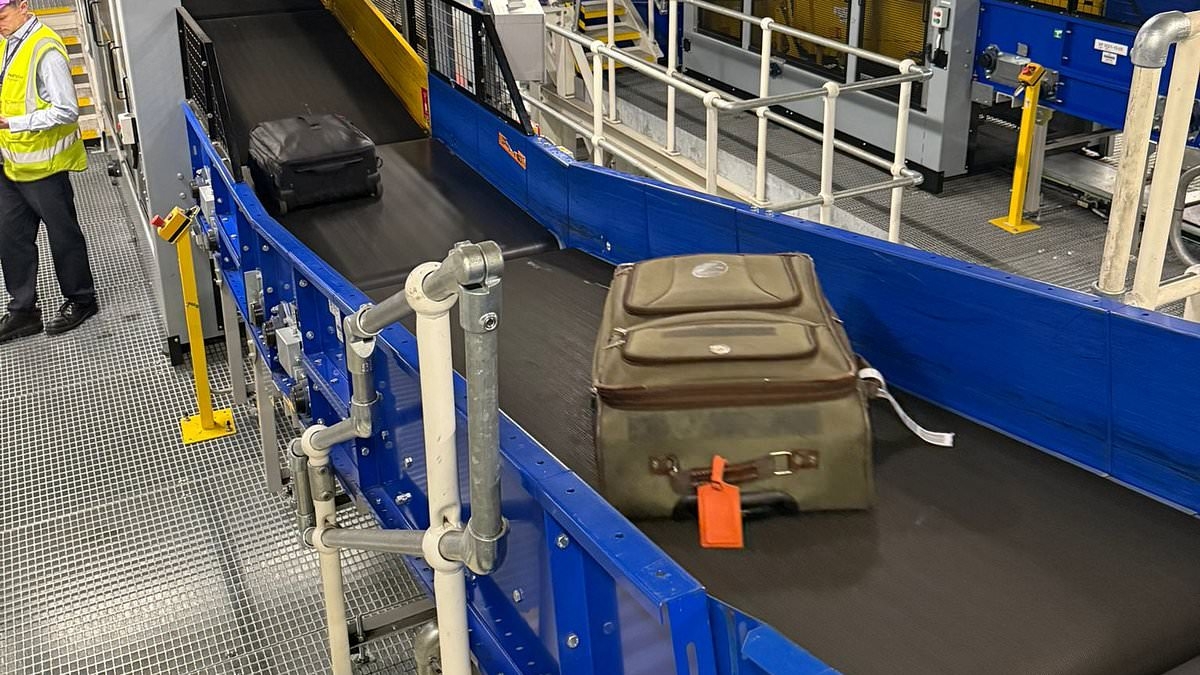 EXCLUSIVE Inside Britain's busiest airport: SHIVALI BEST goes behind-the-scenes at Heathrow's Terminal 5 to find out what really happens to your bag