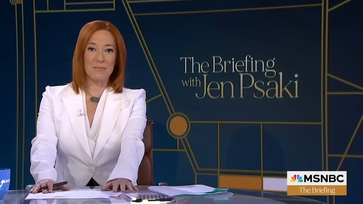 Why Jen Psaki saw 47% drop in viewership