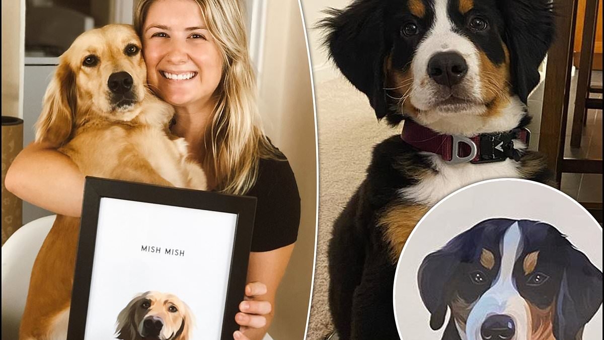 Immortalize your pet! Celebrate dad with 20% OFF custom pet portraits this Father's Day