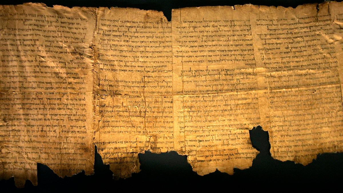 Dead Sea Scroll breakthrough: AI analysis proves the ancient manuscripts are even OLDER than we thought