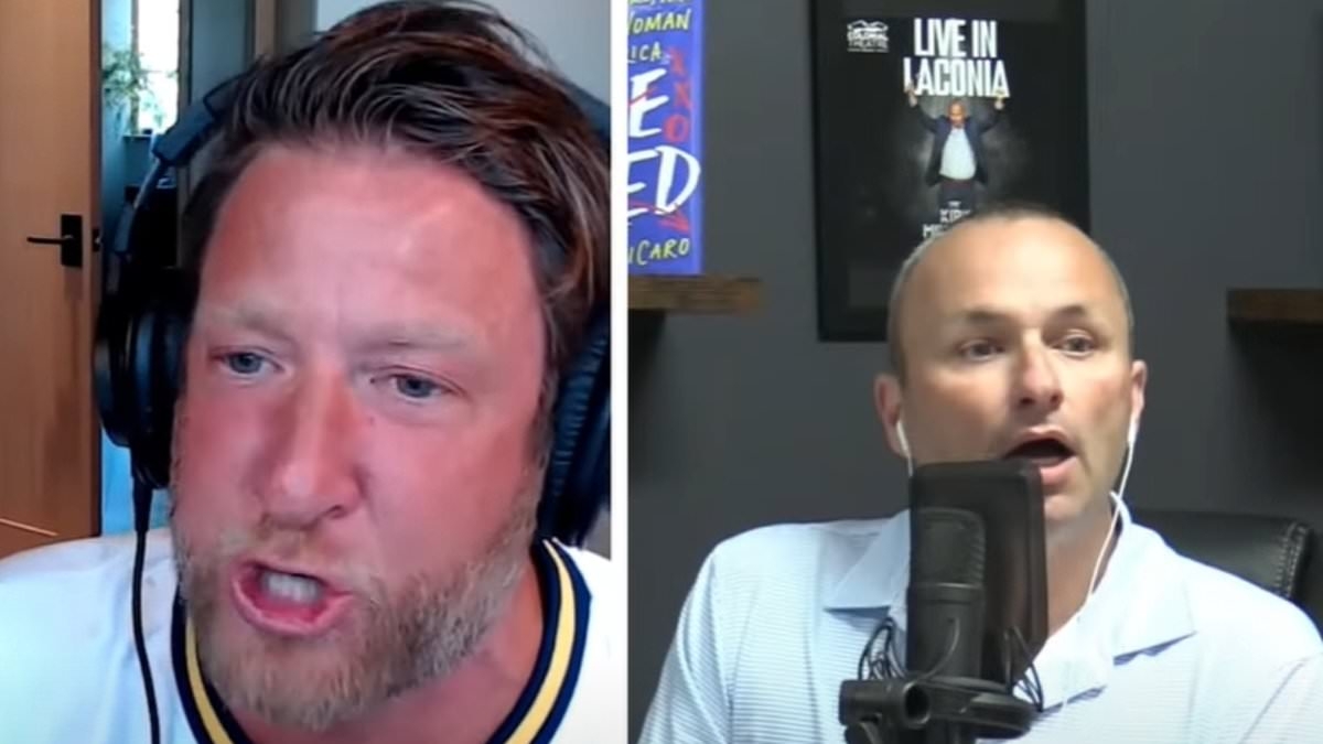 Raging Dave Portnoy explodes at Barstool employee in furious argument over 'anti-Semitic' podcaster